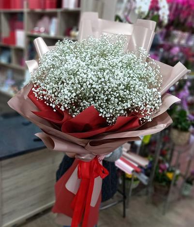 Букет цветов из: Гипсофила в Богучаре