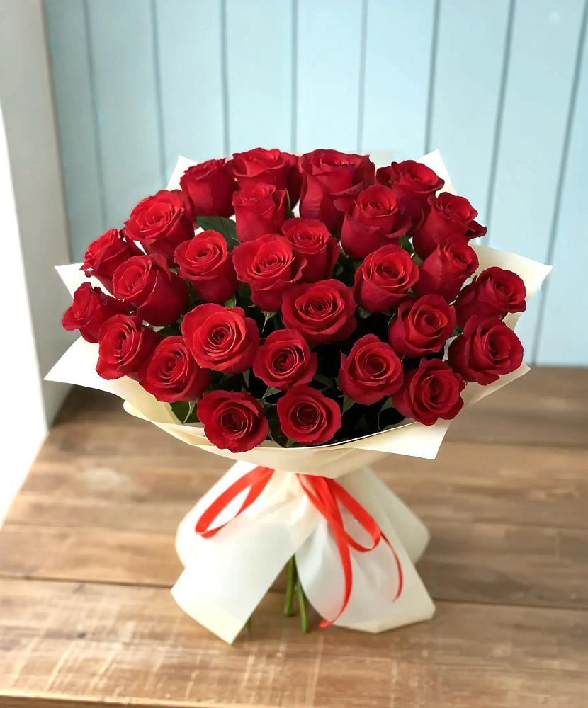 Букет 29 Красных роз в Богучаре