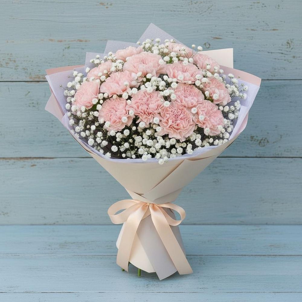 Букет цветов из: Гвоздики в Богучаре