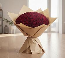Букет 101 Красная роза в Богучаре