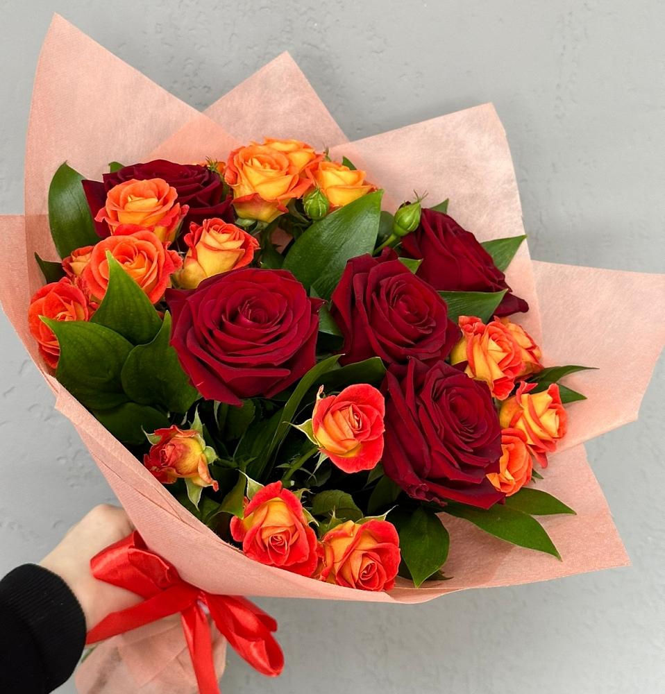 Букет Любовь и восторг в Богучаре