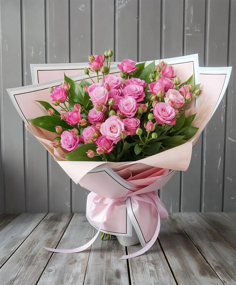 Букет Розовый кустик в Богучаре