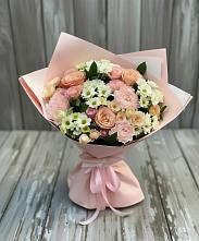 Букет цветов из:  Гвоздики, Розы и Хризантемы #REPLACE_PRED# Богучаре